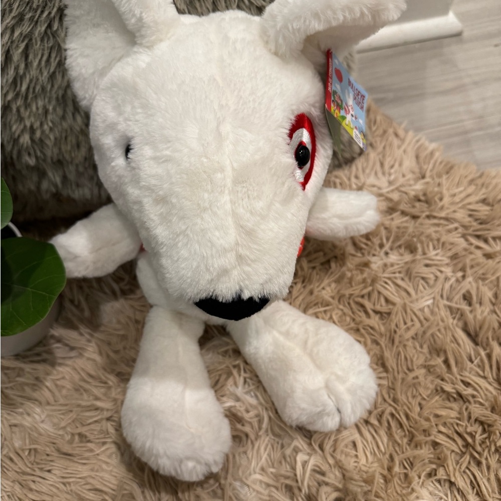 LIKE NEW Target Exclusive 16” Bullseye Stuffed Animal Dog
